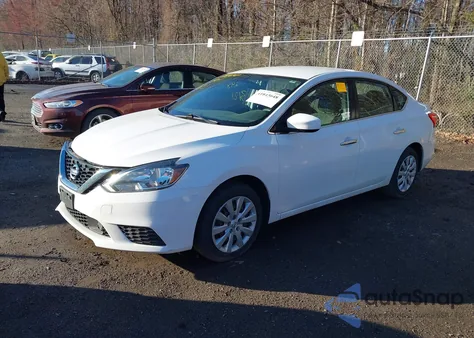 2019 Nissan Sentra S из США, поврежденный, VIN 3N1AB7AP1KY231150
